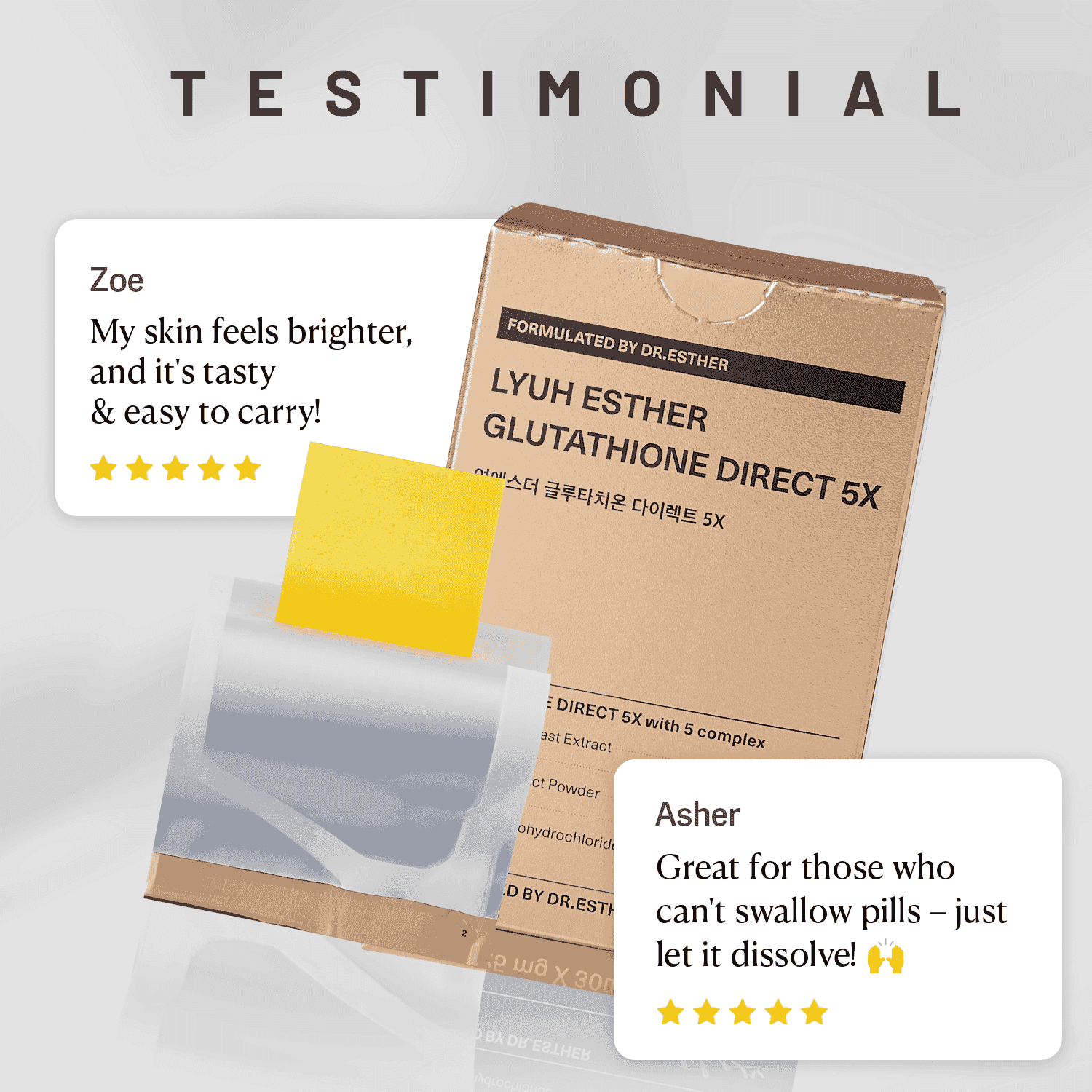 Glutathione Direct 5X